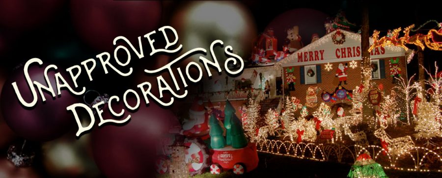 Unapproved Decorations