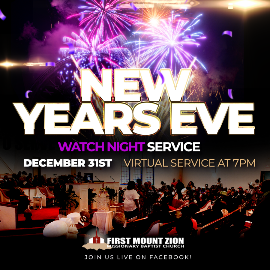 New Years Eve Watch Night Service – Virtual Service